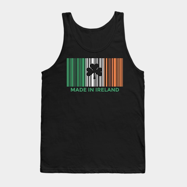 st patricks day made in ireland Tank Top by HBfunshirts